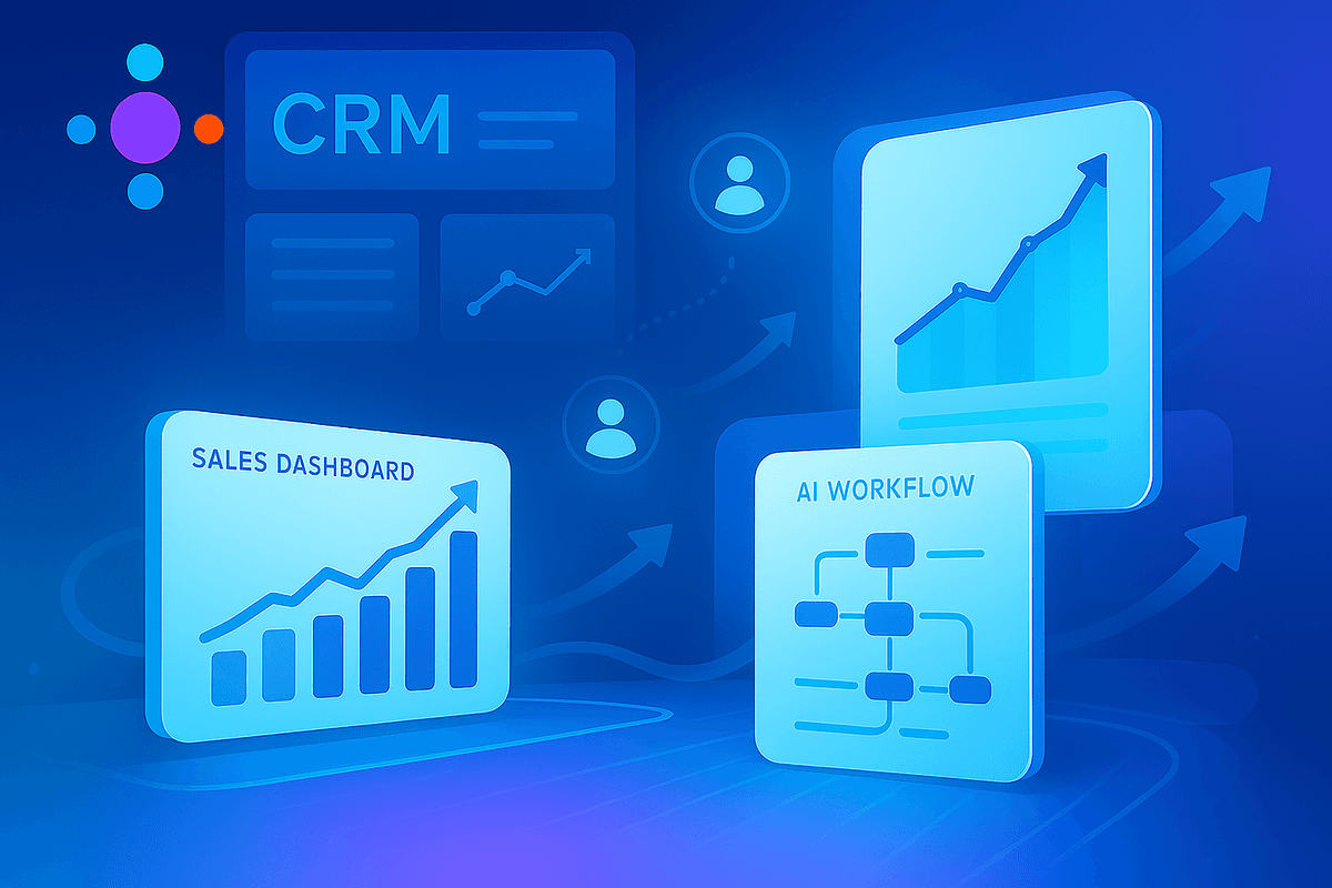 Brixi AI CRM Dashboard Interface