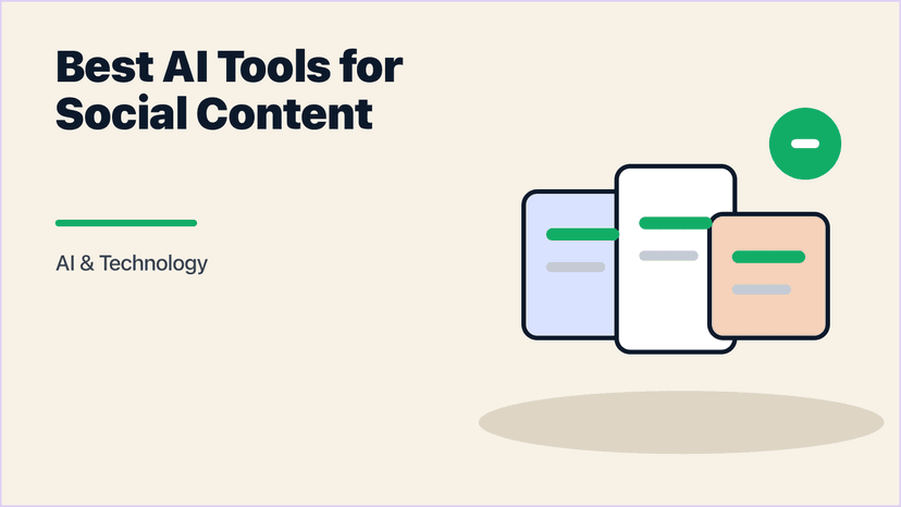 Best AI Tools for Social Media Content in 2026 | BrixiAI