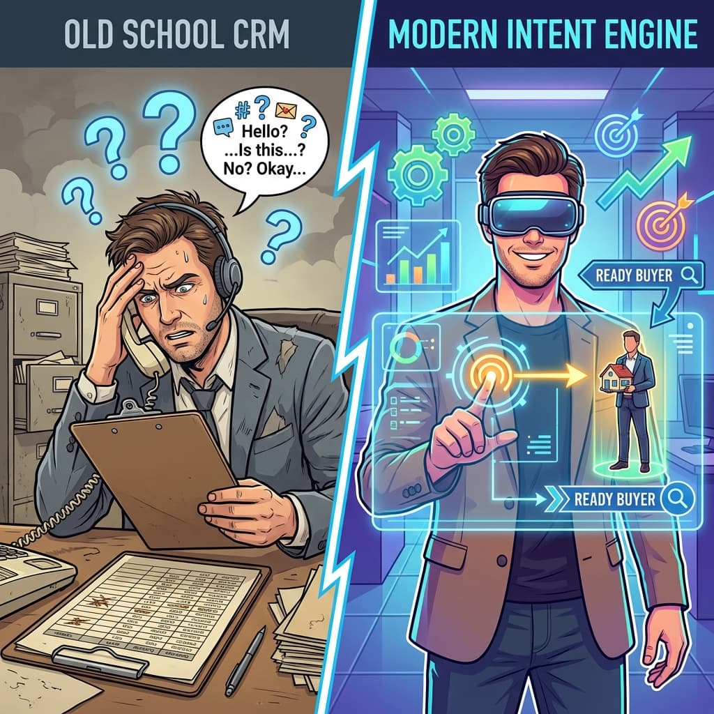 CRM vs Intent Engine: The "Missing Link" in Real Estate Sales