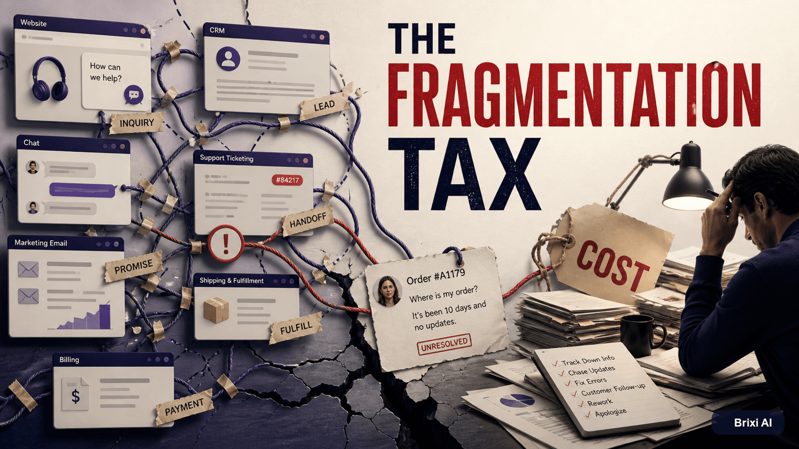 The Fragmentation Tax: What Disconnected Customer Tools Cost
