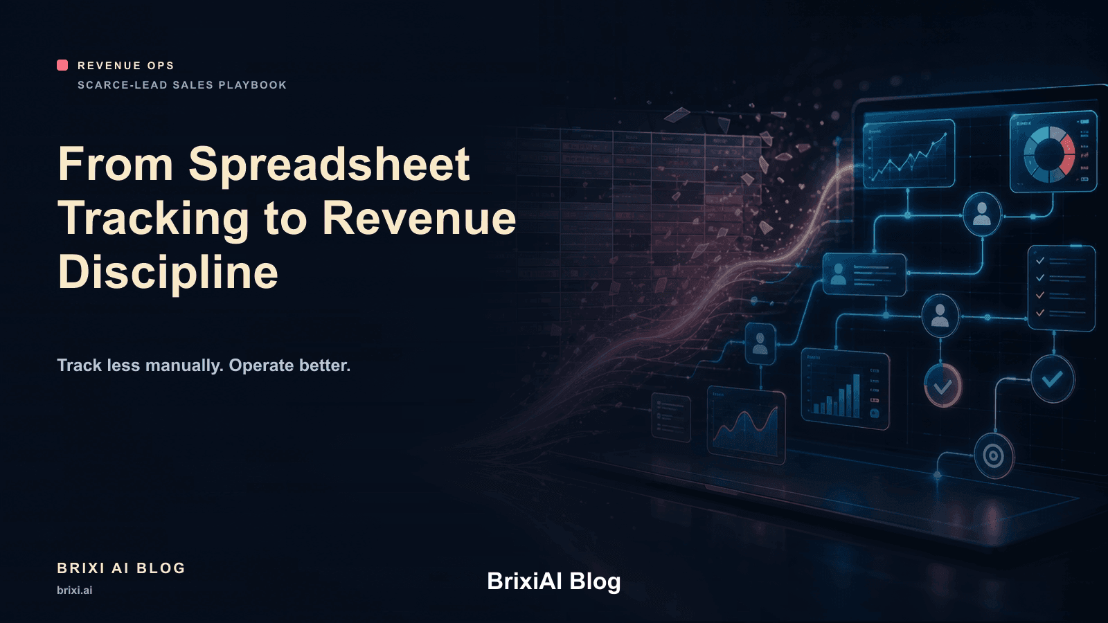 From Spreadsheet Tracking to Revenue Operating Discipline