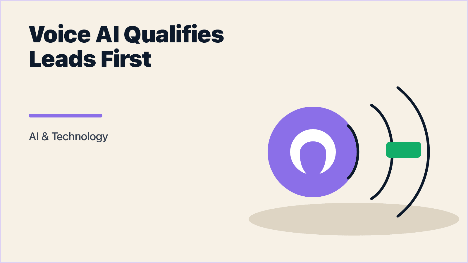 How Voice AI Helps Teams Qualify Leads Before Competitors Reach Them