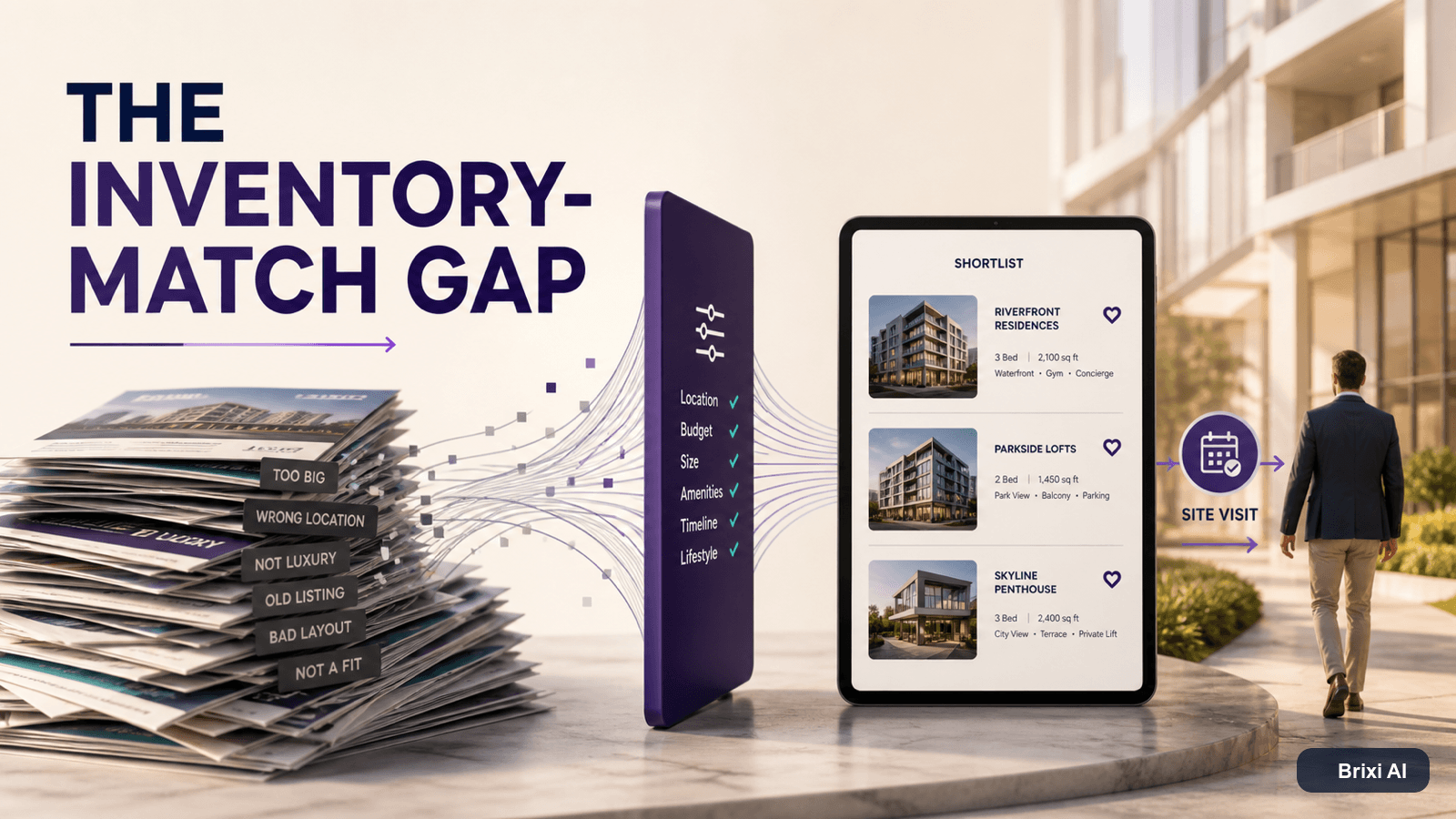The Inventory-Match Gap: Why Property Leads Get the Wrong Follow-Up