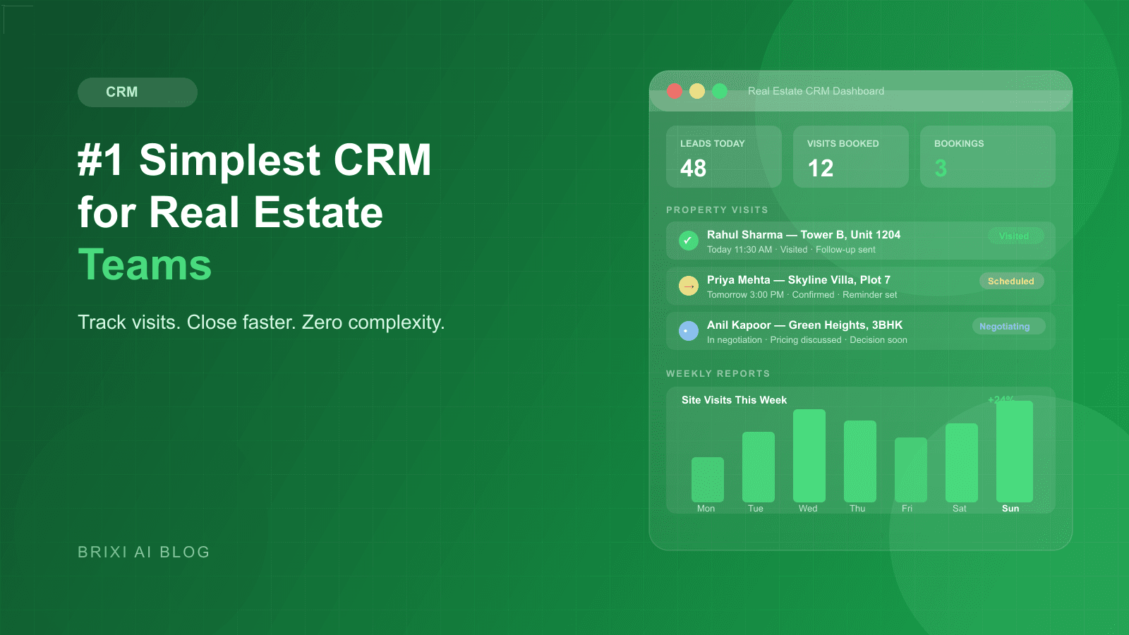 #1 Simplest CRM for Real Estate Teams in 2026