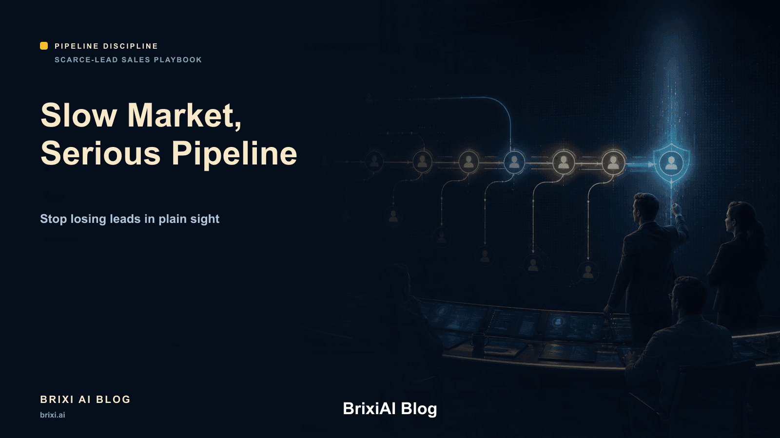 Slow Market, Serious Pipeline: How Teams Stop Losing Leads in Plain Sight