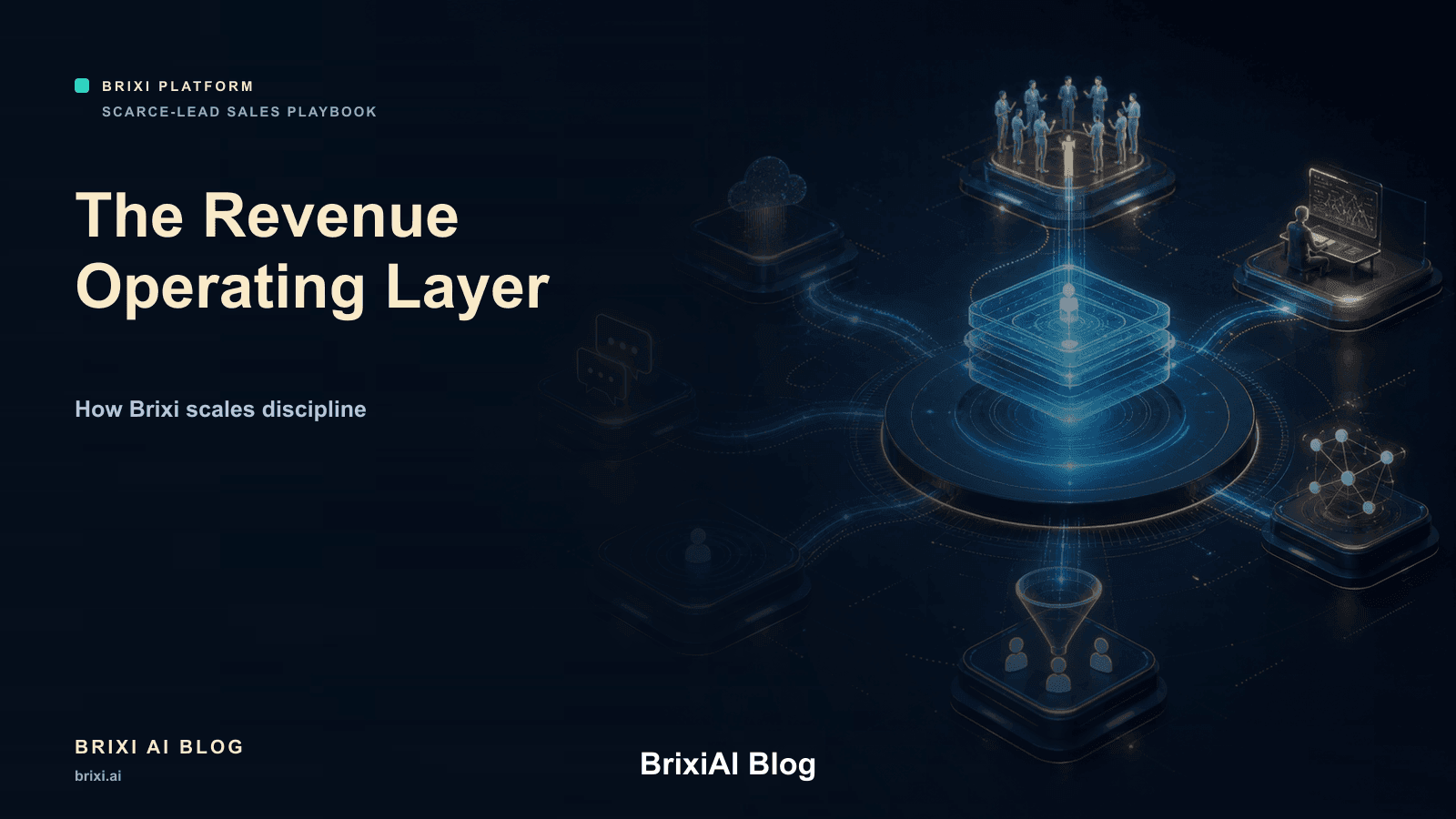The Revenue Operating Layer: How Brixi Helps Teams Scale Discipline