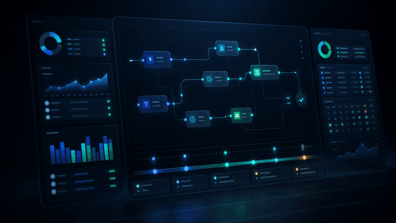 Workflow automation command center