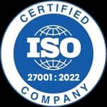 ISO 27001:2022 certified