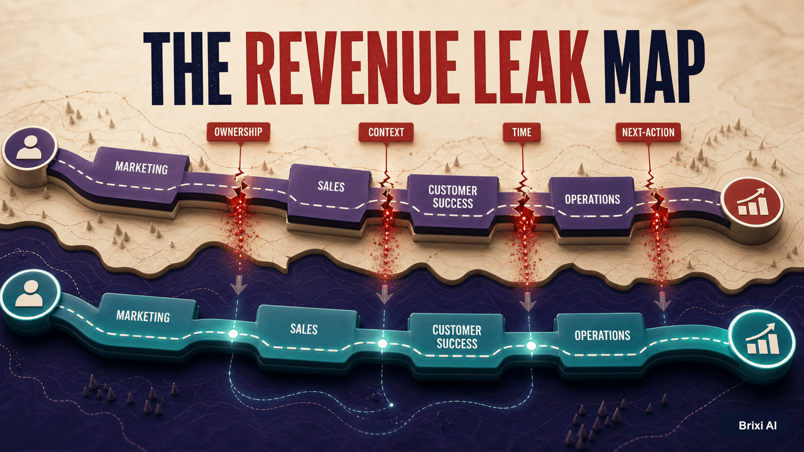 The Revenue Leak Map: Where Leads Disappear Between Teams
