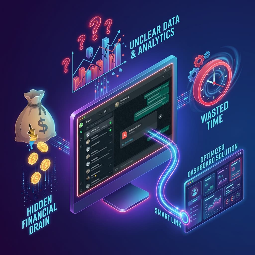 The Hidden Cost of WhatsApp Brochure Sharing (And How to Fix It)