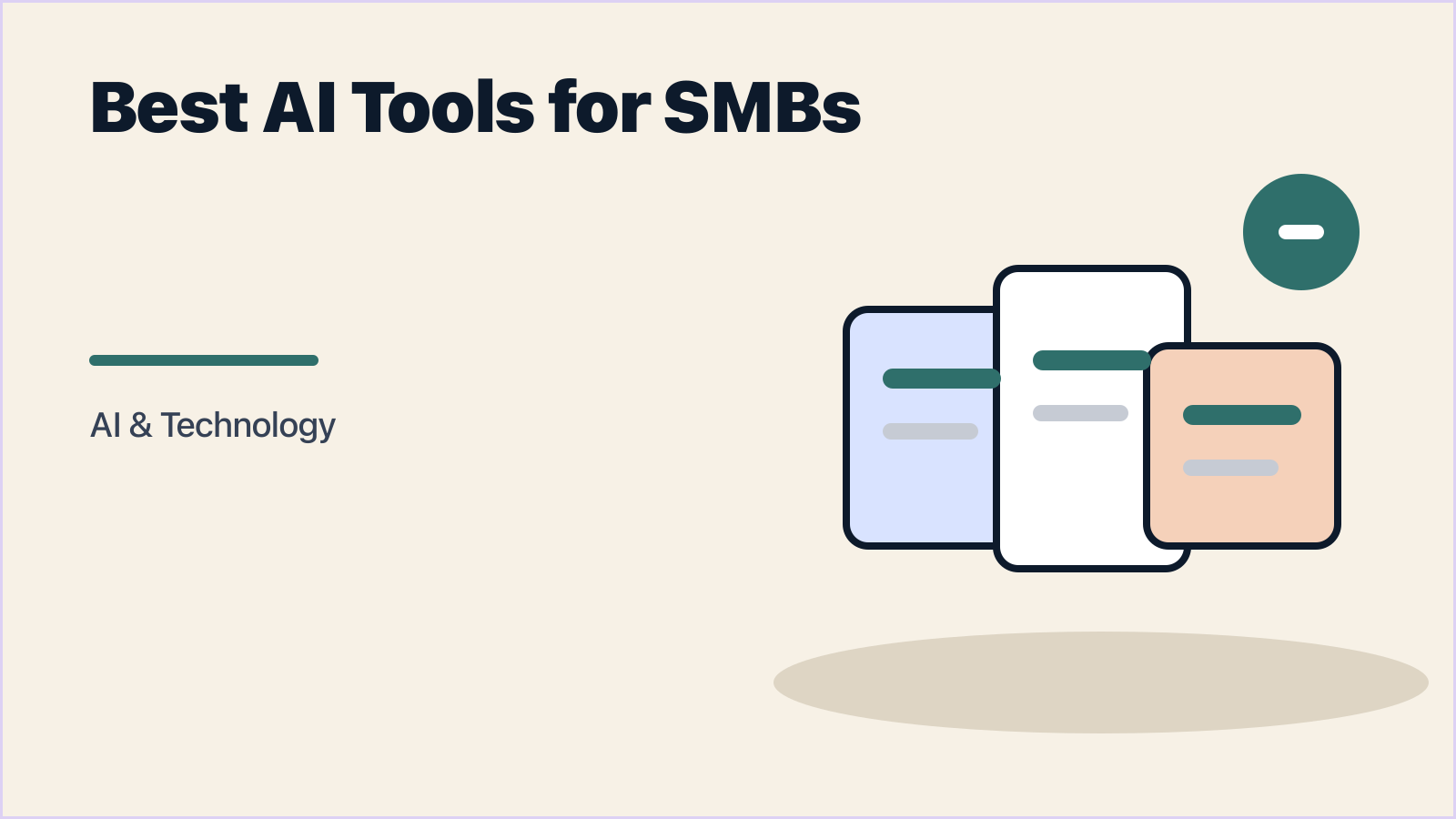 Best AI Tools for Small Business in 2026: 10 That Actually Earn Their Seat