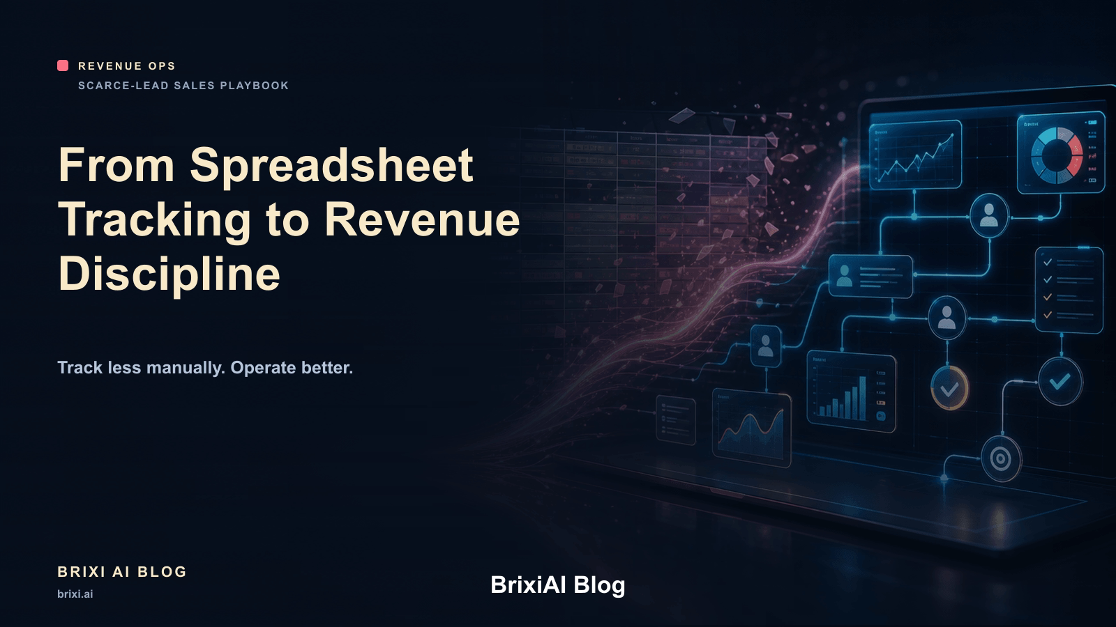 From Spreadsheet Tracking to Revenue Operating Discipline