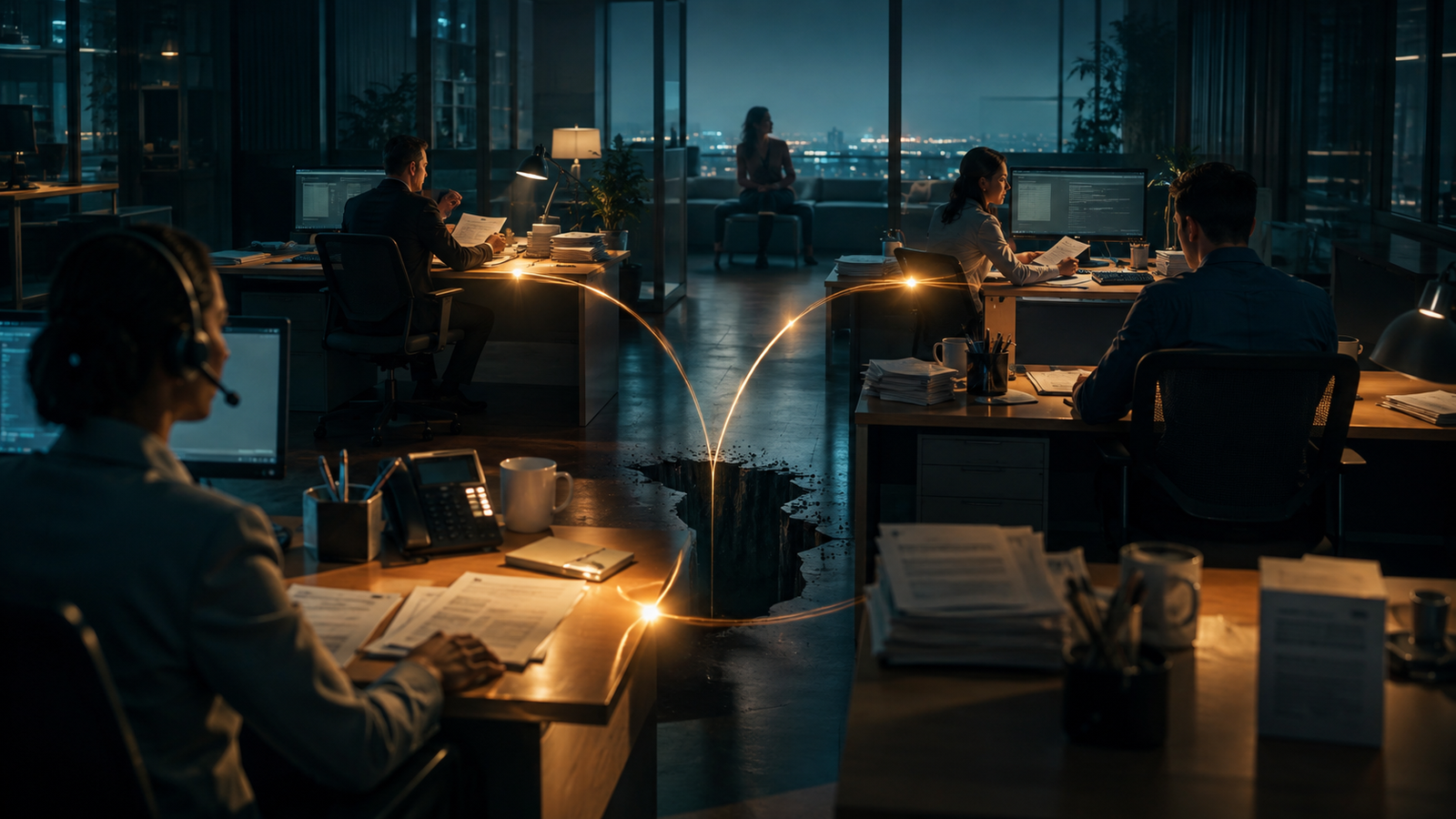 An operator facing the customer workflow problem described in The Orphaned Next Action: Where Customer Promises Die