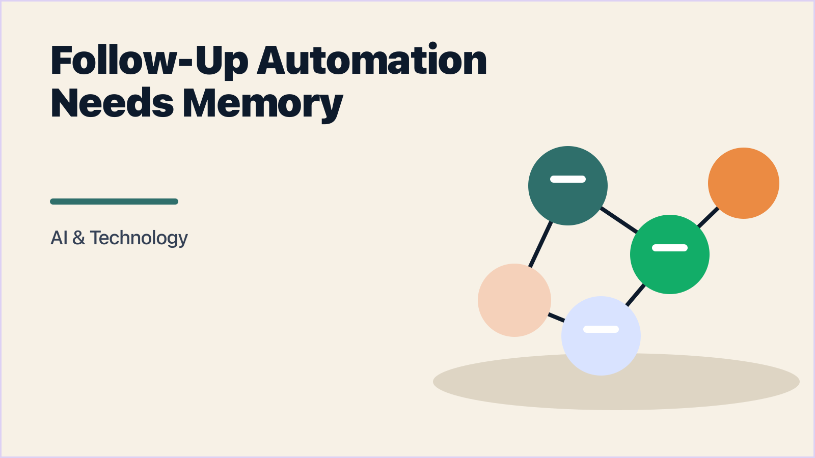 Why Follow-Up Automation Fails Without Conversation Memory